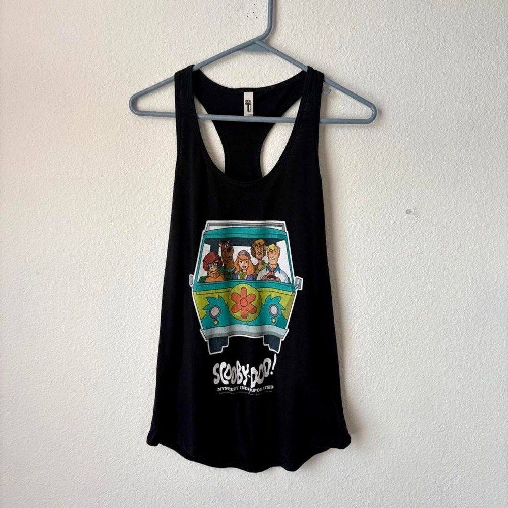 Official Scooby-Doo! Mystery Incorporated graphic racerback tank top Medium
